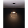 LUCES RITA LE44251/2/3 LED hanging lamp black 3 sizes metal/acrylic