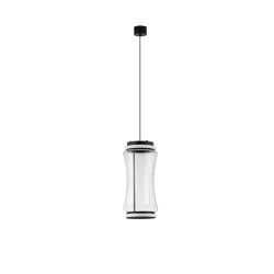 LUCES ABANCAY LE44594 black LED hanging lamp 21W, 567lm, modern