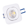 OXYLED TERI SQ/RO recessed LED fixture 8W 3000K, 4000K