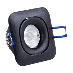 OXYLED TERI SQ/RO recessed LED fixture 8W 3000K, 4000K