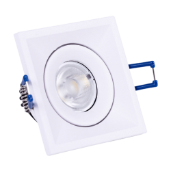 OXYLED QUBO SQ/RO recessed LED fixture 8W 3000K, 4000K