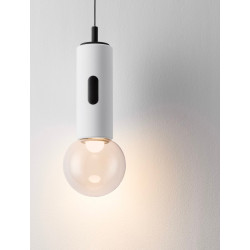 LUCES BARBARA LE44549/50 lampa wisząca LED 11W, 763lm, biała, czarna