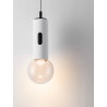 LUCES BARBARA LE44549/50 lampa wisząca LED 11W, 763lm, biała, czarna