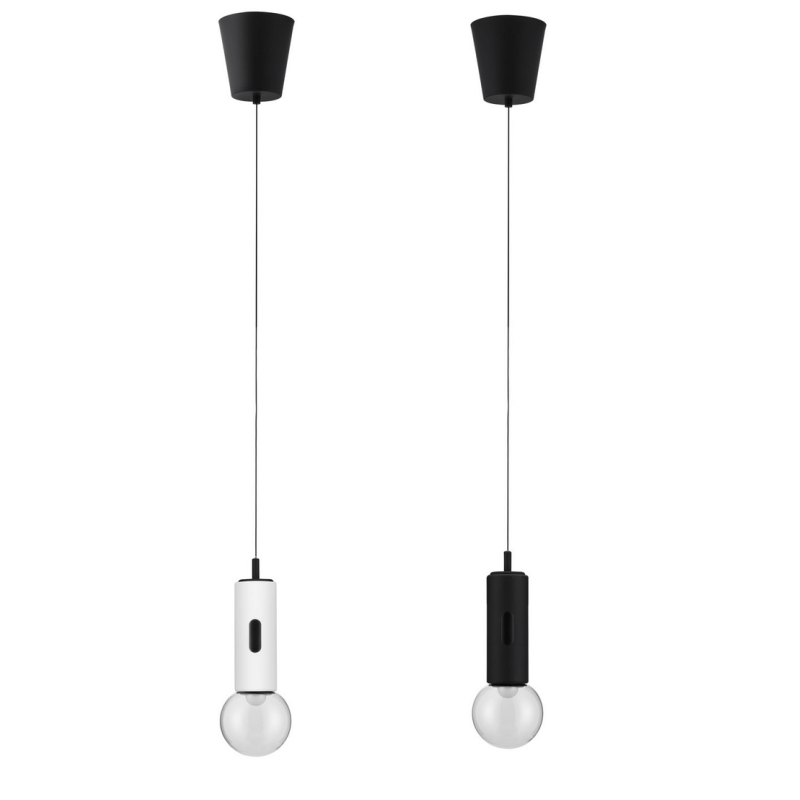 LUCES BARBARA LE44549/50 LED hanging lamp 11W, 763lm, white, black