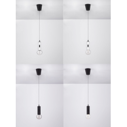 LUCES BARBARA LE44549/50 LED hanging lamp 11W, 763lm, white, black