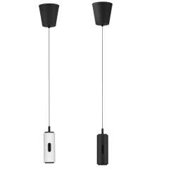 LUCES ORITUCO LE44528/9 LED hanging lamp 12W 743lm white, black IP20