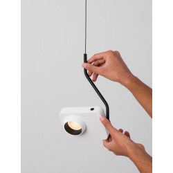 LUCES PARINAS LE44501/2 LED hanging lamp 9W, 717lm white, black