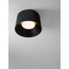 LUCES BAJO LE44264/5 ceiling lamp round black LED 3000K 2 sizes