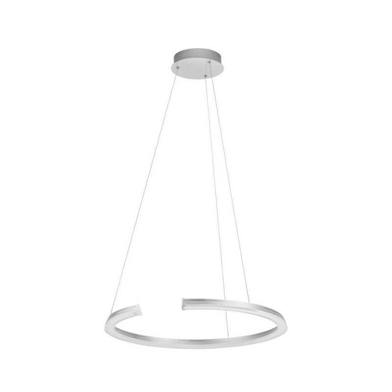 LUCES ORINOCO LE44530 hanging lamp silver, LED 48W, 3000K modern