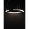 LUCES ORINOCO LE44530 hanging lamp silver, LED 48W, 3000K modern