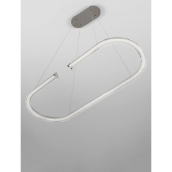 LUCES ORINOCO LE44532 LED hanging lamp 48W, 3500K silver, modern