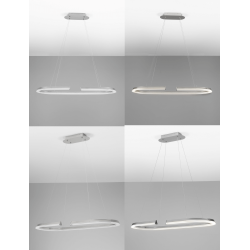 LUCES ORINOCO LE44532 LED hanging lamp 48W, 3500K silver, modern