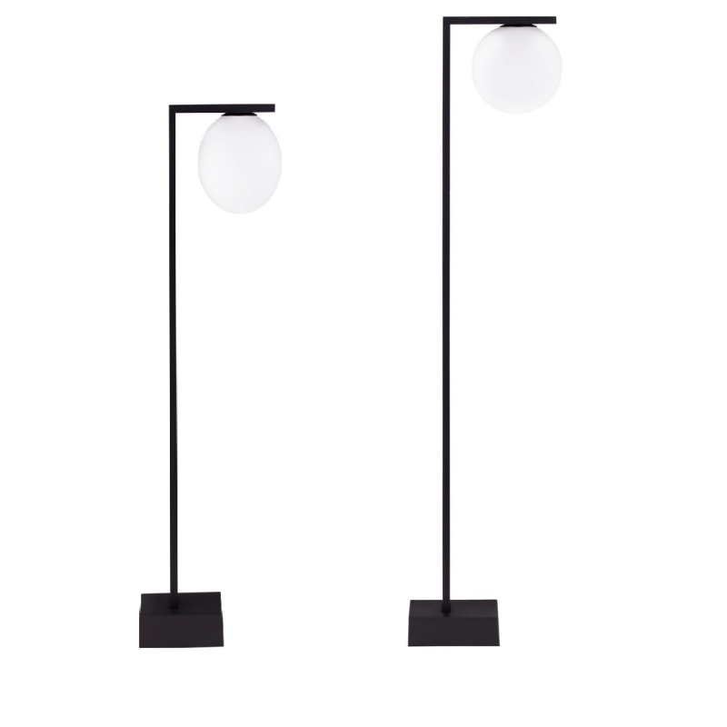 LUCES SAENZ LE73615/6 LED garden lamp, black, IP65, 2 sizes