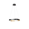 LUCES SATIPO LE44470/1 LED hanging lamp 60/80 cm, black and gold