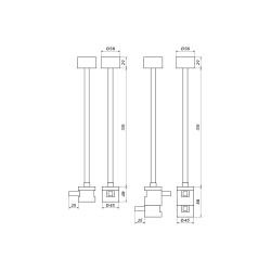 LOONARI MiniLINE single, double spatial connector 48V