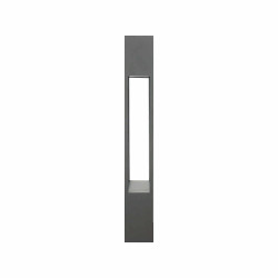 SLED NEWYORK garden lamp E27, 4 heights, IP55 gray