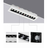 SLED ZANO movable recessed LED luminaire 10W/20W/30W 3000K IP20