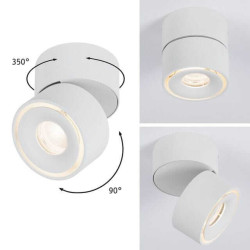 SLED SPIRCLE BROKEN adjustable LED ceiling spotlight 12W IP20