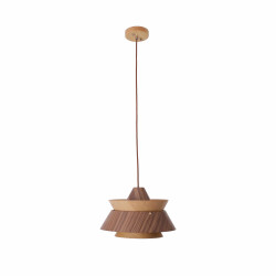 MAXlight Kyoto P0549 interior hanging lamp brown wood E27