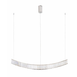 MAXLIGHT SAPHIR P0392 LED hanging lamp 13W, chrome, 1300lm, 3000K IP20