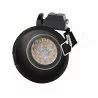 Maxlight Deep H0111 black recessed lamp GU10 50W, IP20, 230V