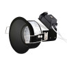 Maxlight Deep H0111 czarna oprawa wpuszczana GU10 50W, IP20, 230V