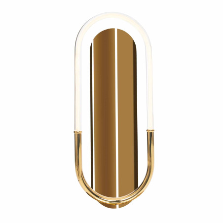 Maxlight Olivia W0290D gold LED wall lamp 15W, 3000K, CRI90, IP20