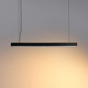 ELKIM FURRO/Z hanging lamp white, black length 60-233cm 3000K, 4000K