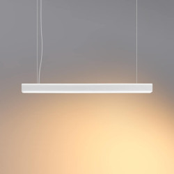 ELKIM FURRO/Z hanging lamp white, black length 60-233cm 3000K, 4000K