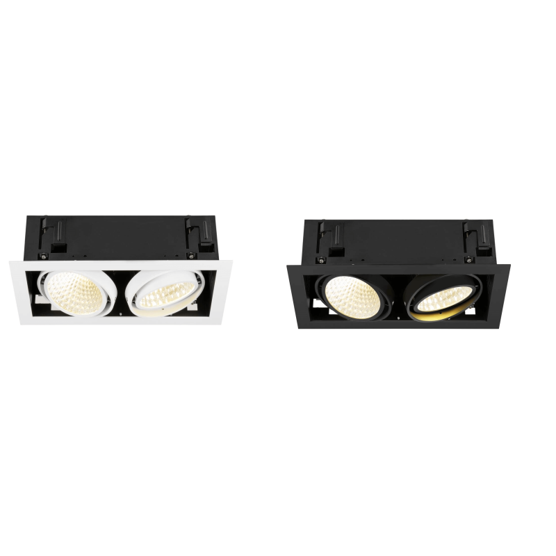 SLV KADUX 1008571/2/3/4 recessed LED luminaire 3000K/4000K CRI90 IP20