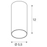 SLV KAMI 1007710/1/2/4/5 lampa natynkowa tuba GU10 IP20 różne kolory