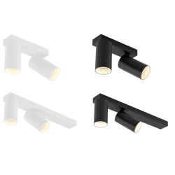 SLV KAMI 1007722/1007728 modern surface-mounted fixture 2xGU10 2 lengths