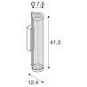 SLV QUIMERA 1008035/6/7 kinkiet LED 8,2W 2700K/3000K 3 kolory