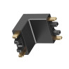 FLATTRACK Electric wall-ceiling black connector 48V