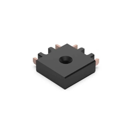 FLATTRACK surface track L-connector 48V black