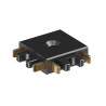 FLATTRACK surface track L-connector 48V black