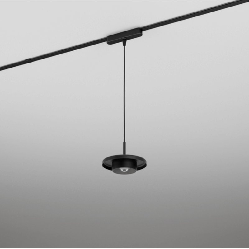 AQFORM QRLED next 16497 hanging LED spotlight for the FLATTRACK 48V system