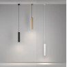 SLED ARTISAN pendant lamp tube 30cm GU10 white, black, gold