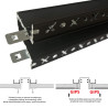 MULTILINE magnetic track, recessed, 12.5mm plate, mounting