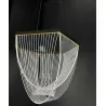 LUCES HUARAL LE44435 hanging lamp gold LED 35W 3000K