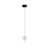 LUCES CHEPEN LE44641 black LED hanging lamp 6W metal and acrylic