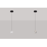 LUCES CHEPEN LE44641 black LED hanging lamp 6W metal and acrylic