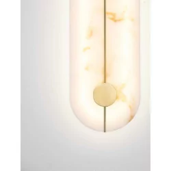 LUCES MAIRANA LE44618 LED marble wall lamp 3000K oblong