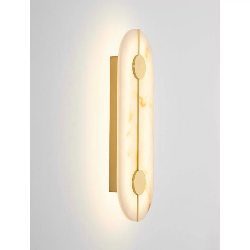 LUCES MAIRANA LE44618 LED marble wall lamp 3000K oblong