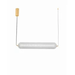 LUCES TIPUANI LE44627 LED hanging lamp 3000K 40W, gold, acrylic