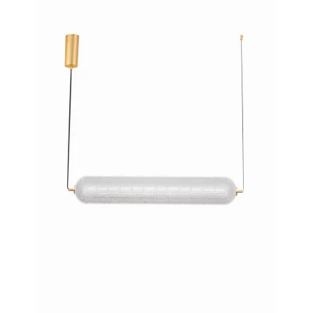 LUCES TIPUANI LE44627 LED hanging lamp 3000K 40W, gold, acrylic