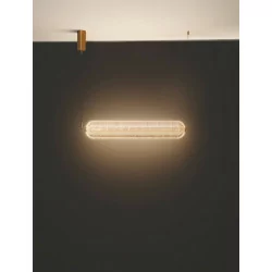 LUCES TIPUANI LE44627 LED hanging lamp 3000K 40W, gold, acrylic