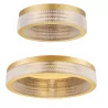 LUCES YOTAU LE44727/8 LED ceiling lamp 3000K 46W/70W gold, acrylic