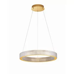 LUCES YOTAU LE44729 elegant LED hanging lamp 70W 3000K 5286lm gold