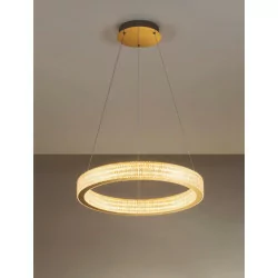 LUCES YOTAU LE44729 elegant LED hanging lamp 70W 3000K 5286lm gold